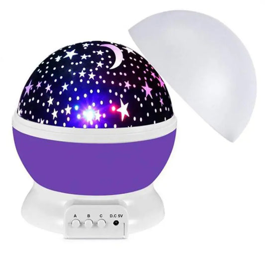 Star & Moon Night Lamp Projector For Kids!