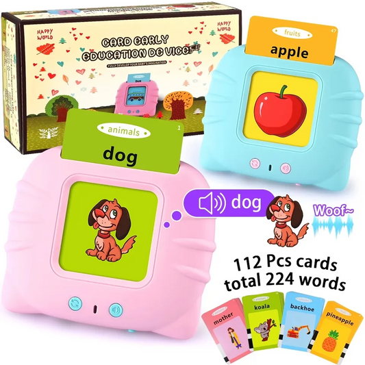 Baby Learning English Flash Card Reader Toy